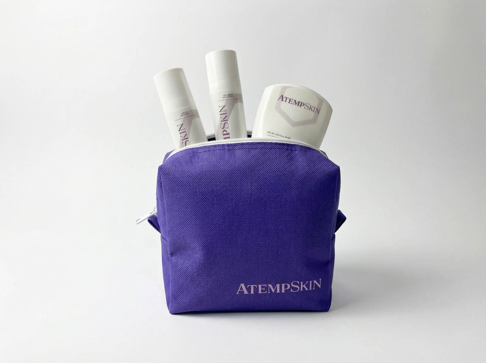 Kit Rotina Woman (Gel de Limpeza Suave + Sérum Radiance + Gel Creme Night Repair) + grátis 1 necessaire