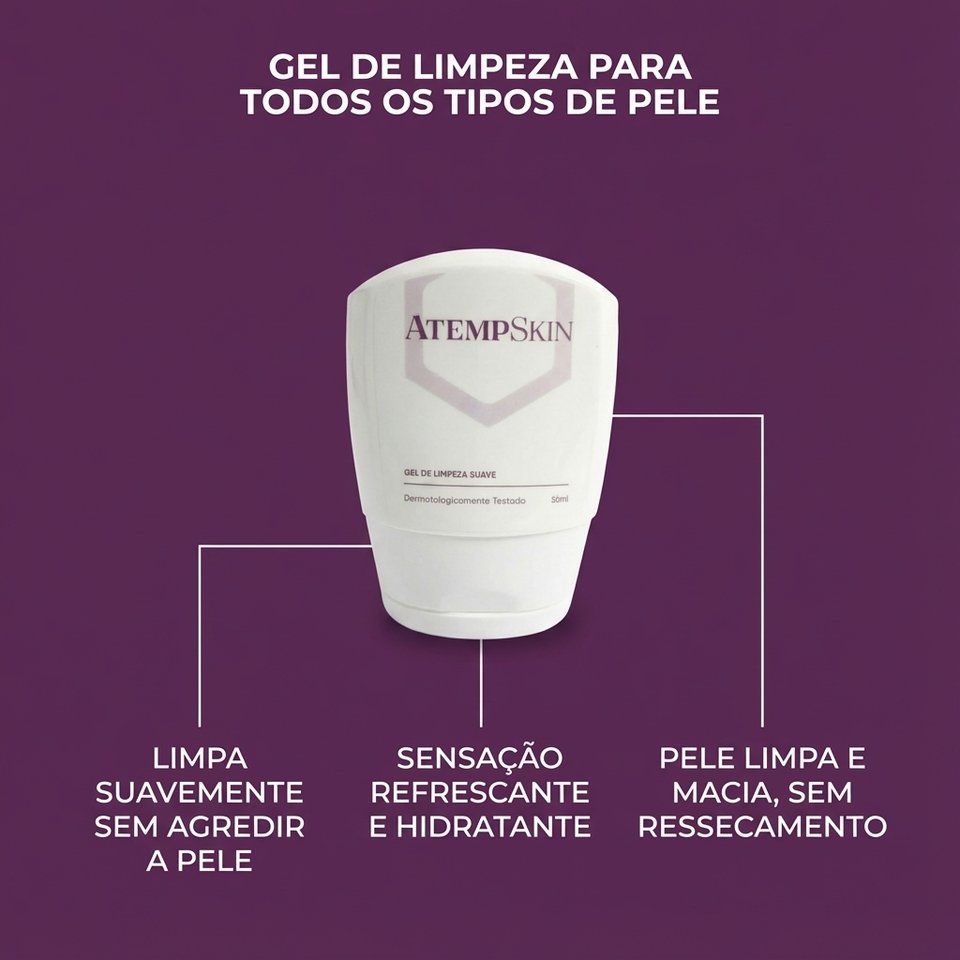 Gel de Limpeza Suave